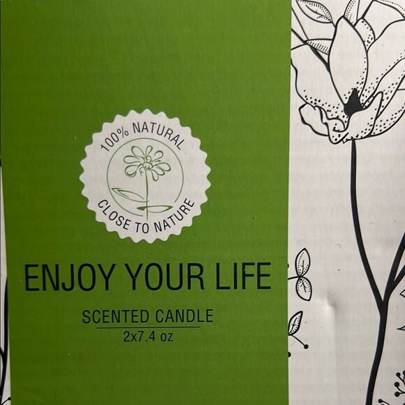 Fig and Fir & Twilight Lavender Candle Duo - Picture 4 of 7